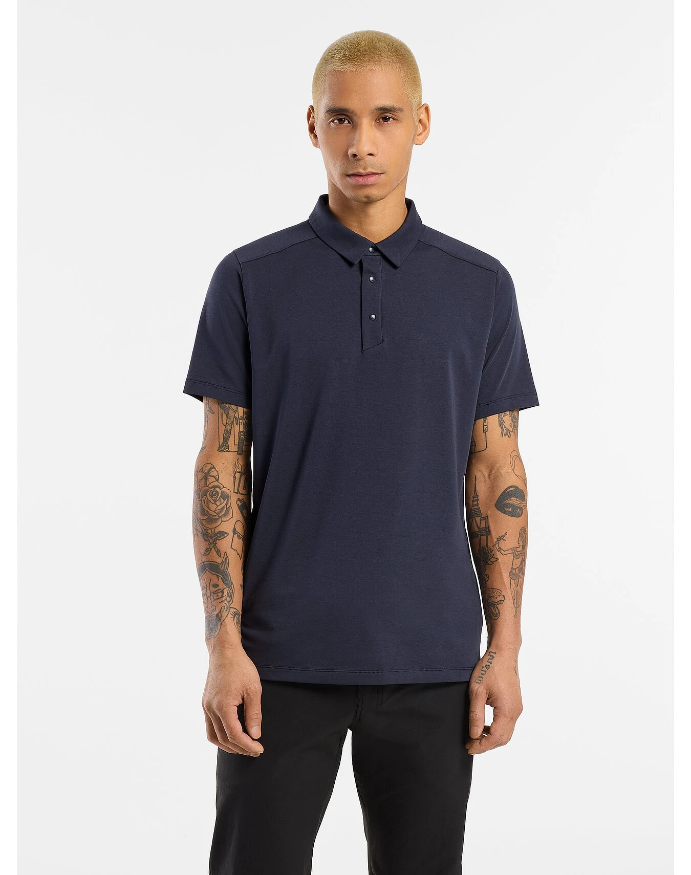 Arc'teryx ARC’TERYX Captive Polo M Black Sapphire 2 Arc'teryx ARC’TERYX Captive Polo M Black Sapphire - Afbeelding 2