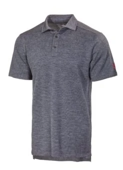 IVANHOE OF SWEDEN – Elis Poloshirt – Graphite