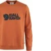 Fjallraven FJÄLLRÄVEN Logo Sweater Man – Terracotta Brown