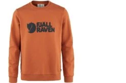 Fjallraven FJÄLLRÄVEN Logo Sweater Man – Terracotta Brown