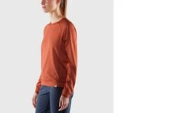 FJALLRAVEN Women High Coast Lite Sweater – Rowan Red -Fjallraven Exporteren Winkel FR24