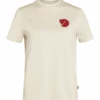 FJALLRAVEN Fox Boxy Logo T W Chalk Wht