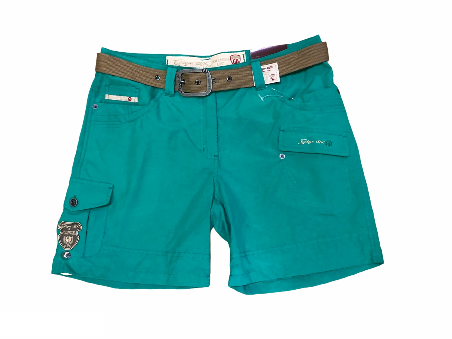 Killtec – Hira – Casual Short + Riem – Groen – Dames 1 Killtec – Hira – Casual Short + Riem – Groen – Dames