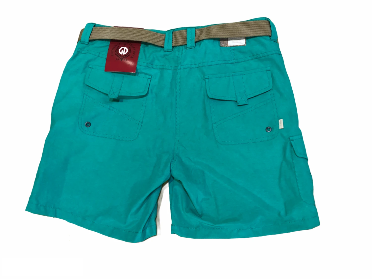 Killtec – Hira – Casual Short + Riem – Groen – Dames 2 Killtec – Hira – Casual Short + Riem – Groen – Dames - Afbeelding 2