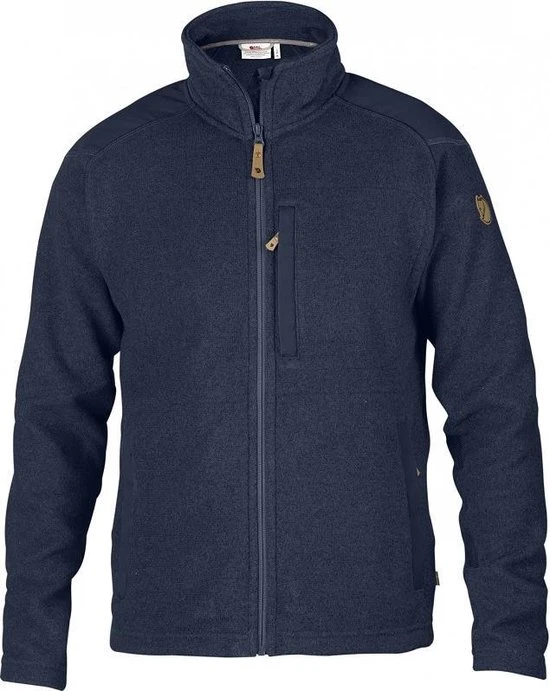 FJALLRAVEN Buck Fleece Dark Navy 1 FJALLRAVEN Buck Fleece Dark Navy