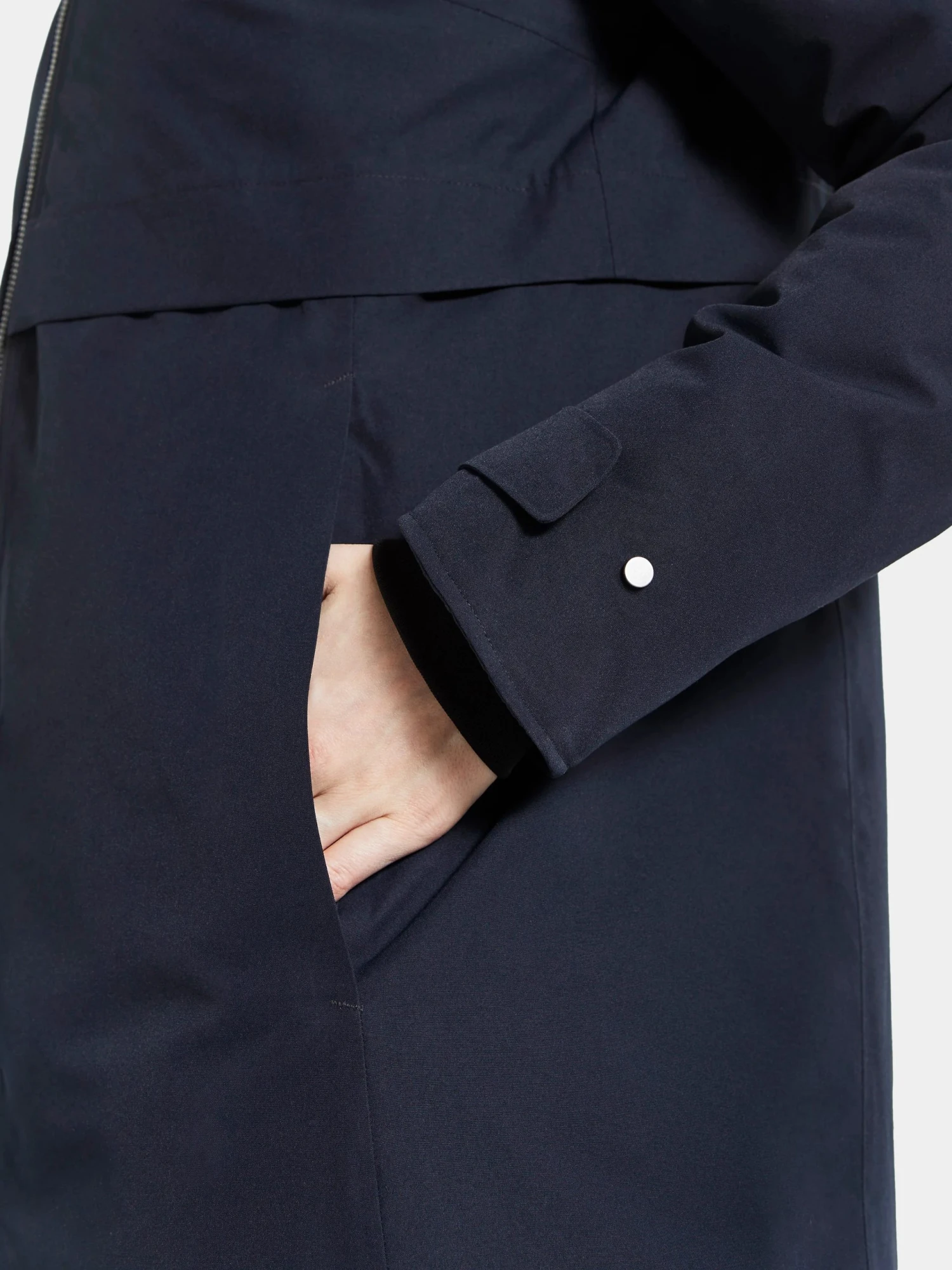 DIDRIKSONS Helle – Dames Parka – Night Blue 8 DIDRIKSONS Helle – Dames Parka – Night Blue - Afbeelding 8