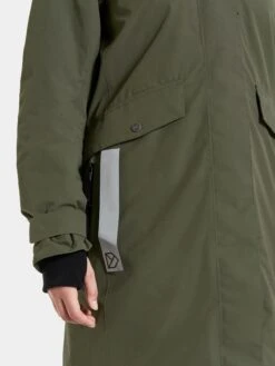 DIDRIKSONS Erika Parka Dames – Groen -Fjallraven Exporteren Winkel didriksons9 scaled 1