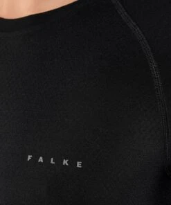 FALKE Heren T-shirt Wool-Tech Light – Zwart -Fjallraven Exporteren Winkel falke16