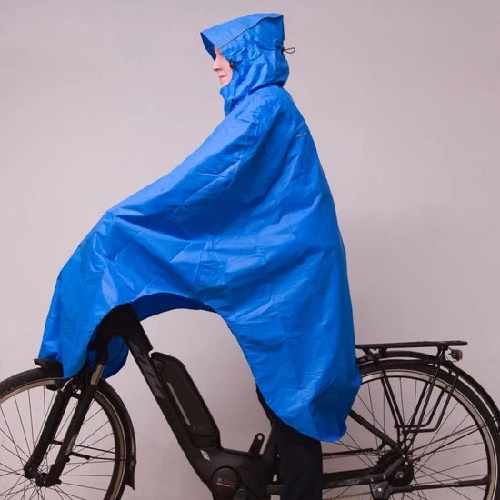 Lowland Fiets Poncho Blauw 1 Lowland Fiets Poncho Blauw