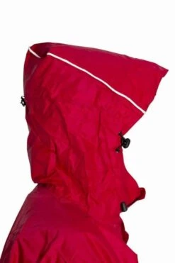 Lowland Fietsponcho – Rood -Fjallraven Exporteren Winkel fietsponcho rood3