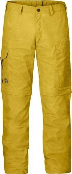 Fjallraven Karl Zip-off Outdoor Broek – Ochre