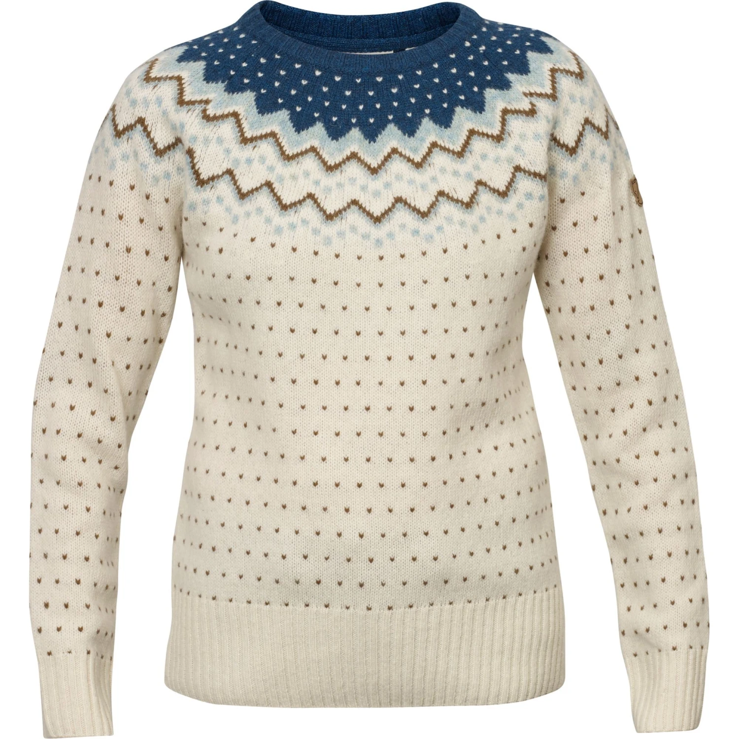 FJALLRAVEN Övik Knit Sweater Women – Glacier Green 1 FJALLRAVEN Övik Knit Sweater Women – Glacier Green