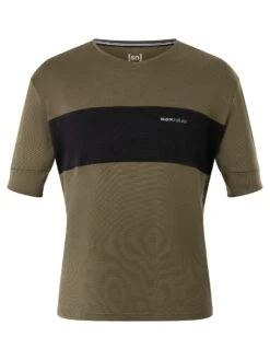 Super.natural Super Natural M Gravier Tee -Olive Jet Black