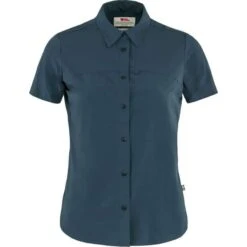 FJALLRAVEN High Coast Lite Shirt Ss W Nvy