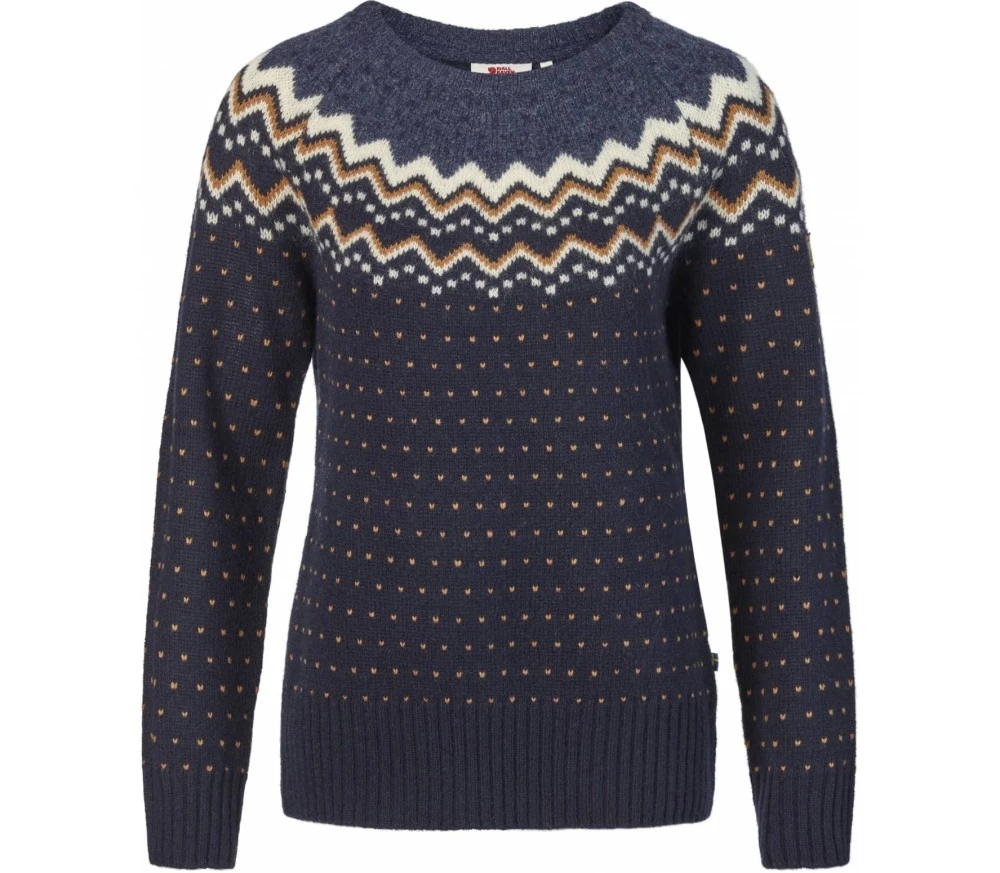 FJALLRAVEN övik Knit Trui – Dames – Navy 1 FJALLRAVEN övik Knit Trui – Dames – Navy