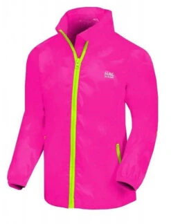 Mac In A Sac – Regenjas Kids Neon-pink