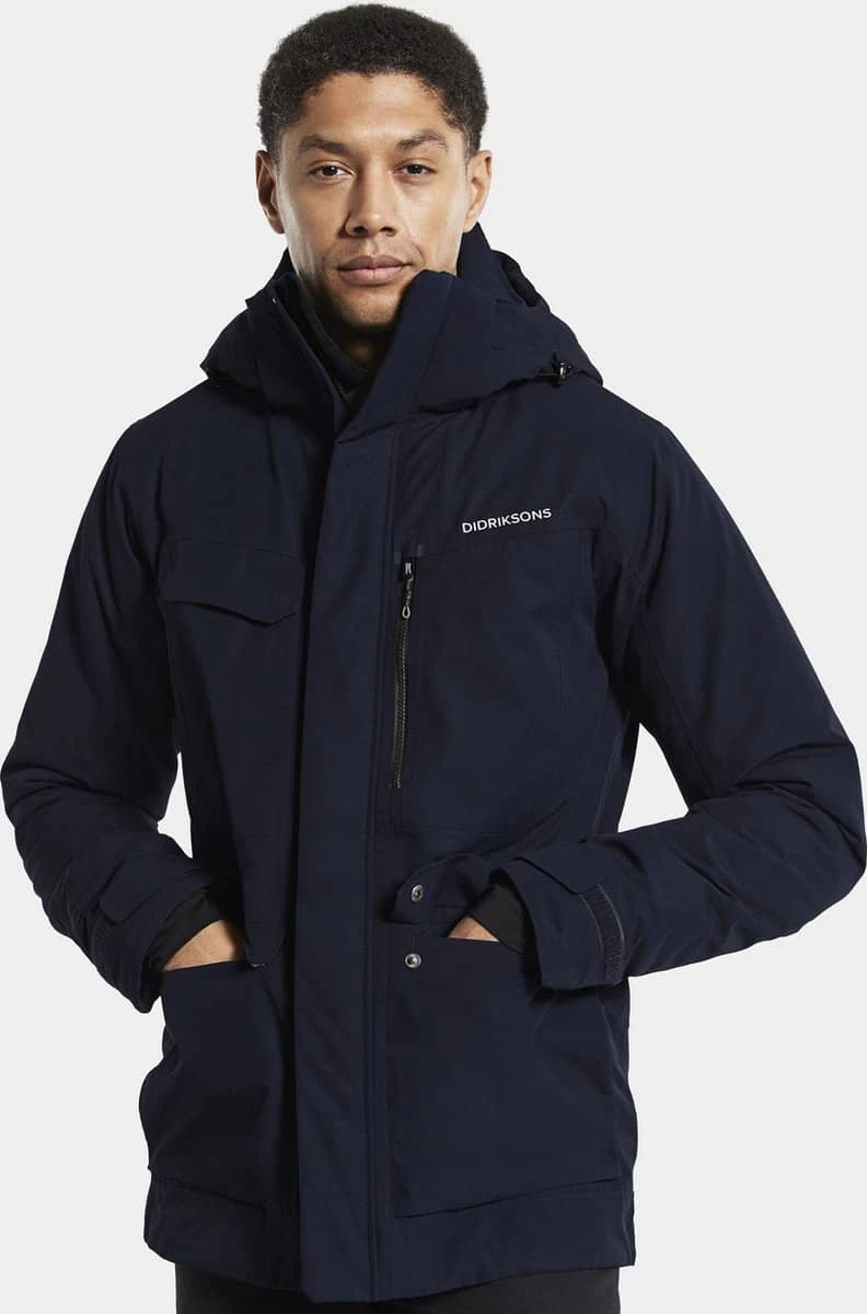 DIDRIKSONS Sebastian Usx Jack – Zwart 2 DIDRIKSONS Sebastian Usx Jack – Zwart - Afbeelding 2