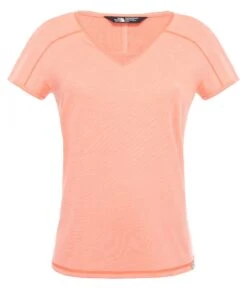 The North Face W Dayspring Short Sleeve Tee – Dames – Roze