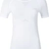 Odlo Shirt S/s Crew Neck Evolution Wmn | White