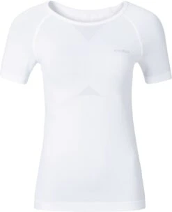 Odlo Shirt S/s Crew Neck Evolution Wmn | White