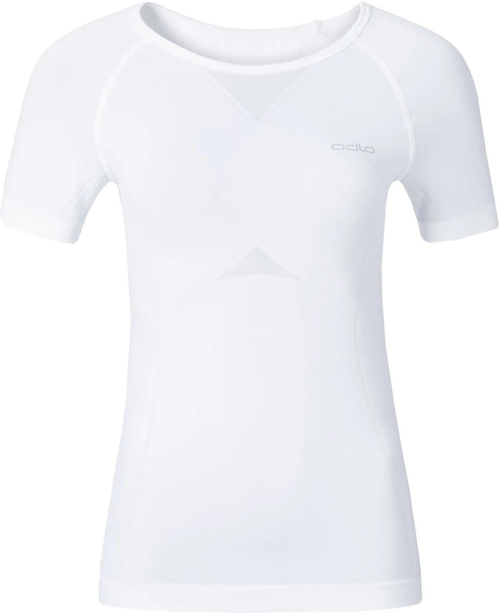 Odlo Shirt S/s Crew Neck Evolution Wmn | White 1 Odlo Shirt S/s Crew Neck Evolution Wmn | White