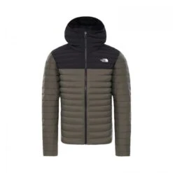 The North Face – M Stretch Down Hoodi – New Taupe Green