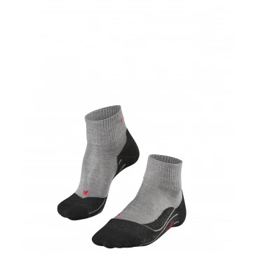 Falke – TK5 Short – Dames – Grijs-zwart 1 Falke – TK5 Short – Dames – Grijs-zwart