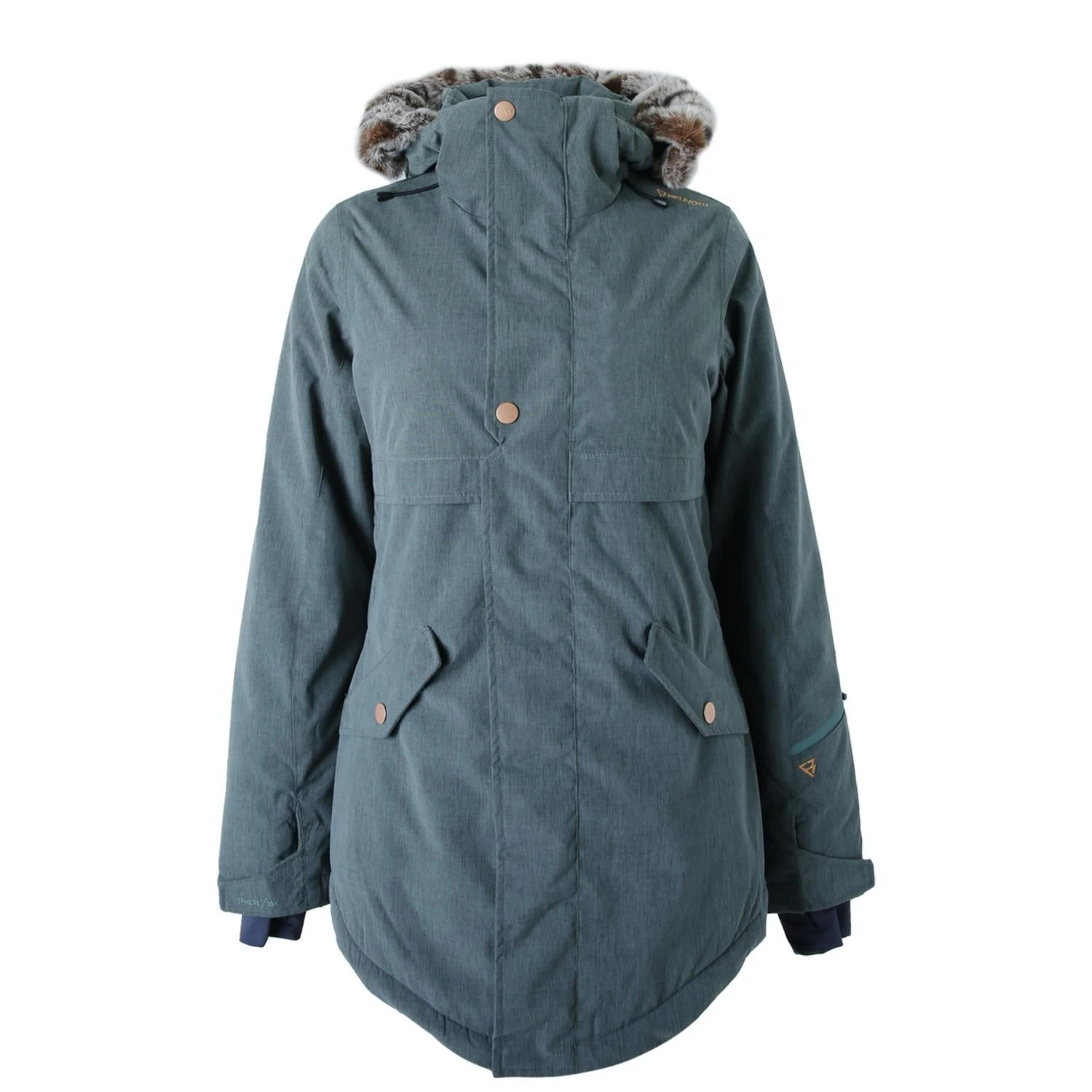 Brunotti Winterjas – Jupiter W1819 – Dames – Woods Green 1 Brunotti Winterjas – Jupiter W1819 – Dames – Woods Green